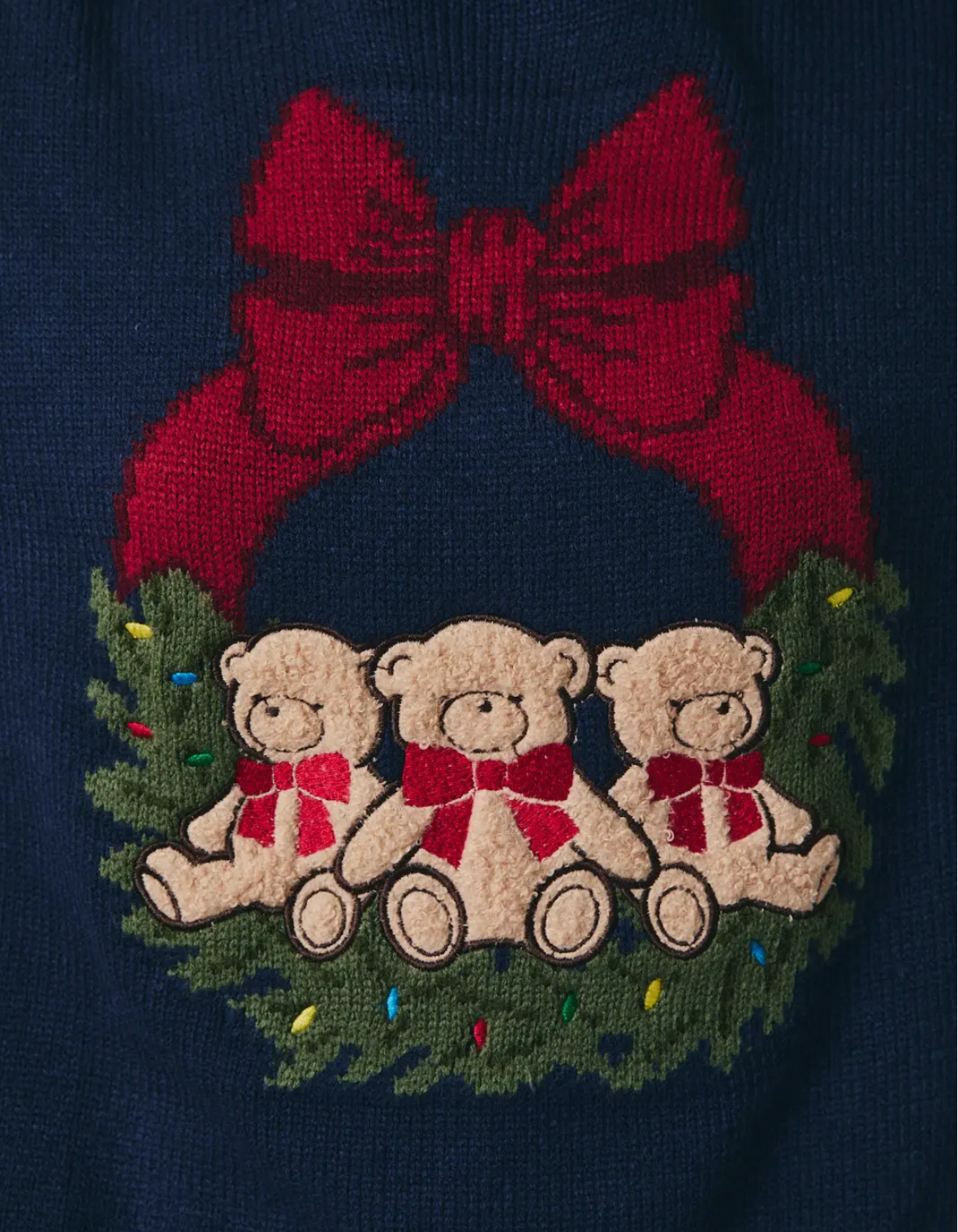 Teddy Bow Sweater