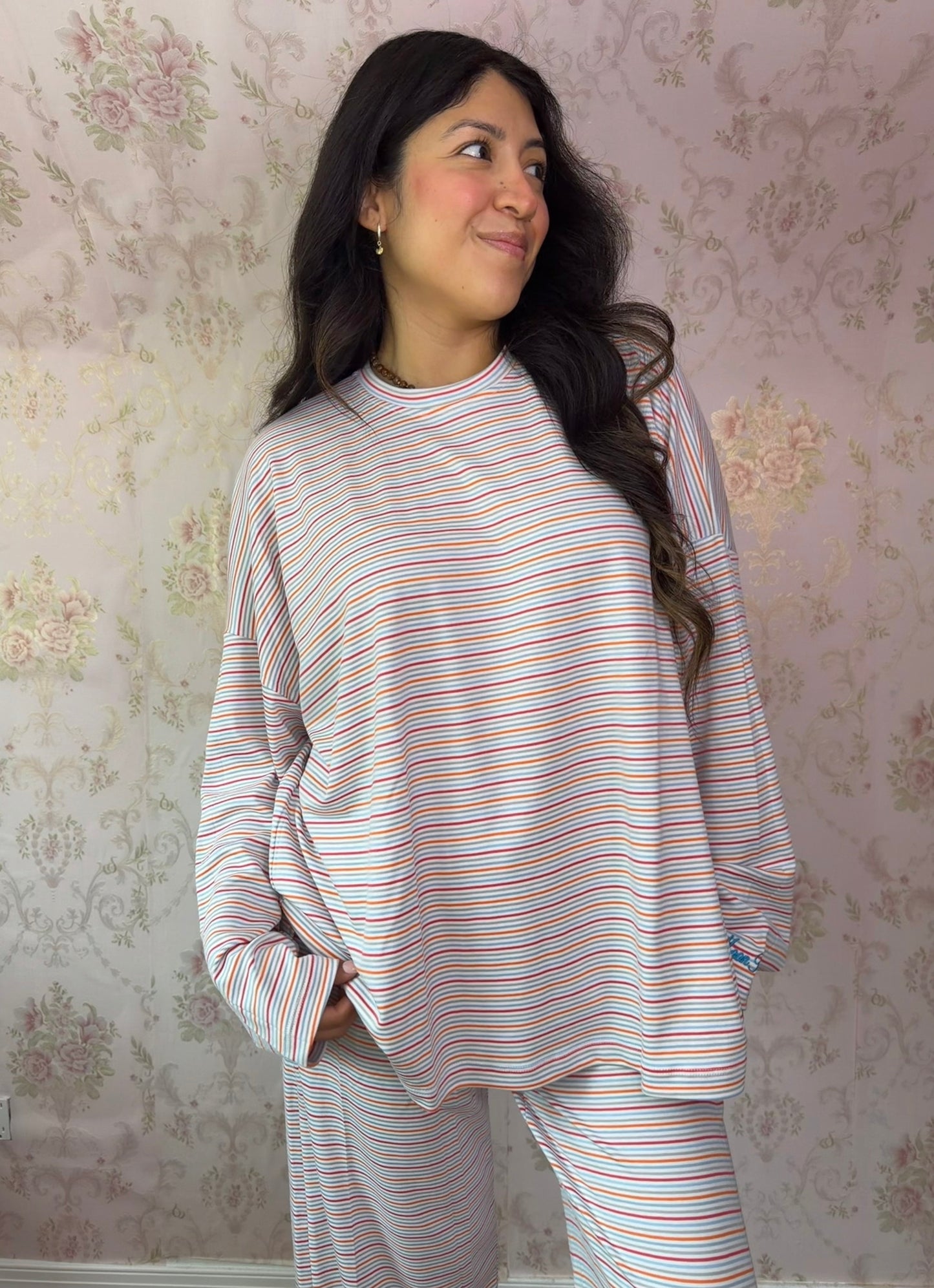 Sweet Autumn Striped Lounge Set (Early Access)