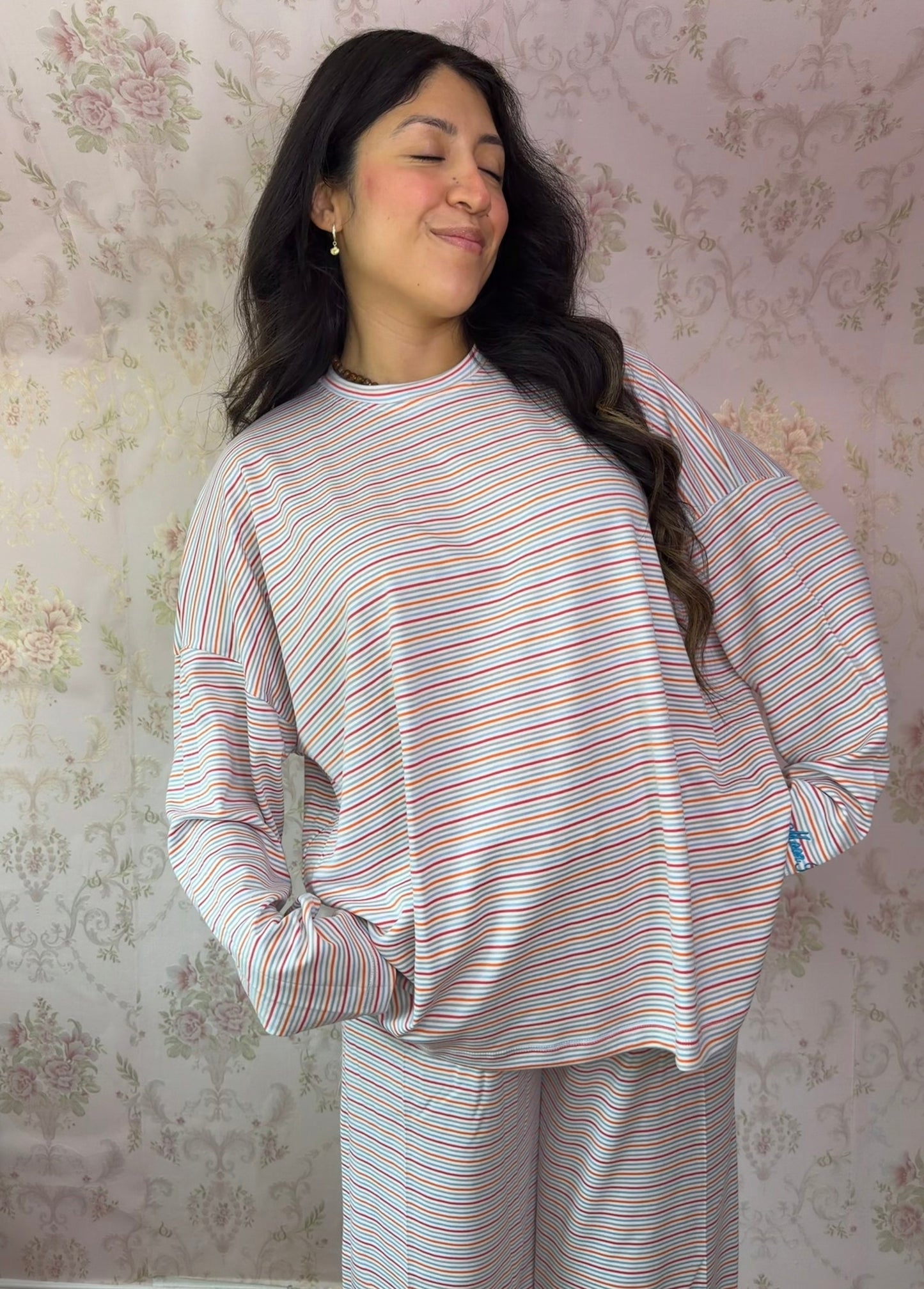 Sweet Autumn Striped Lounge Set (Early Access)
