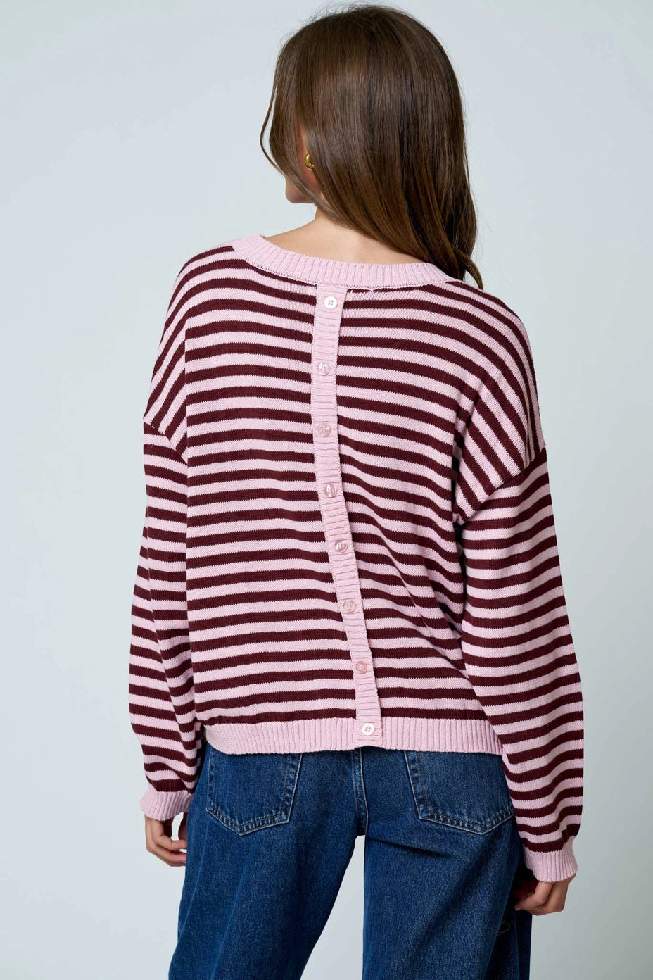 Autumn Blush Knit Sweater