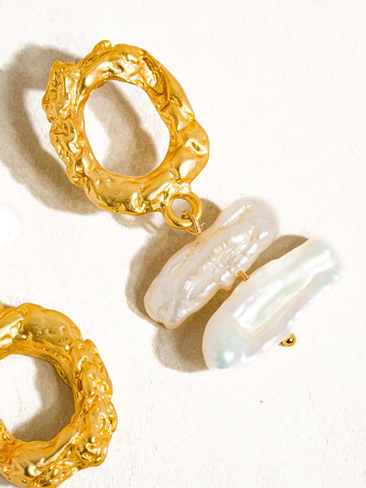 Sweetheart Pearl Earrings