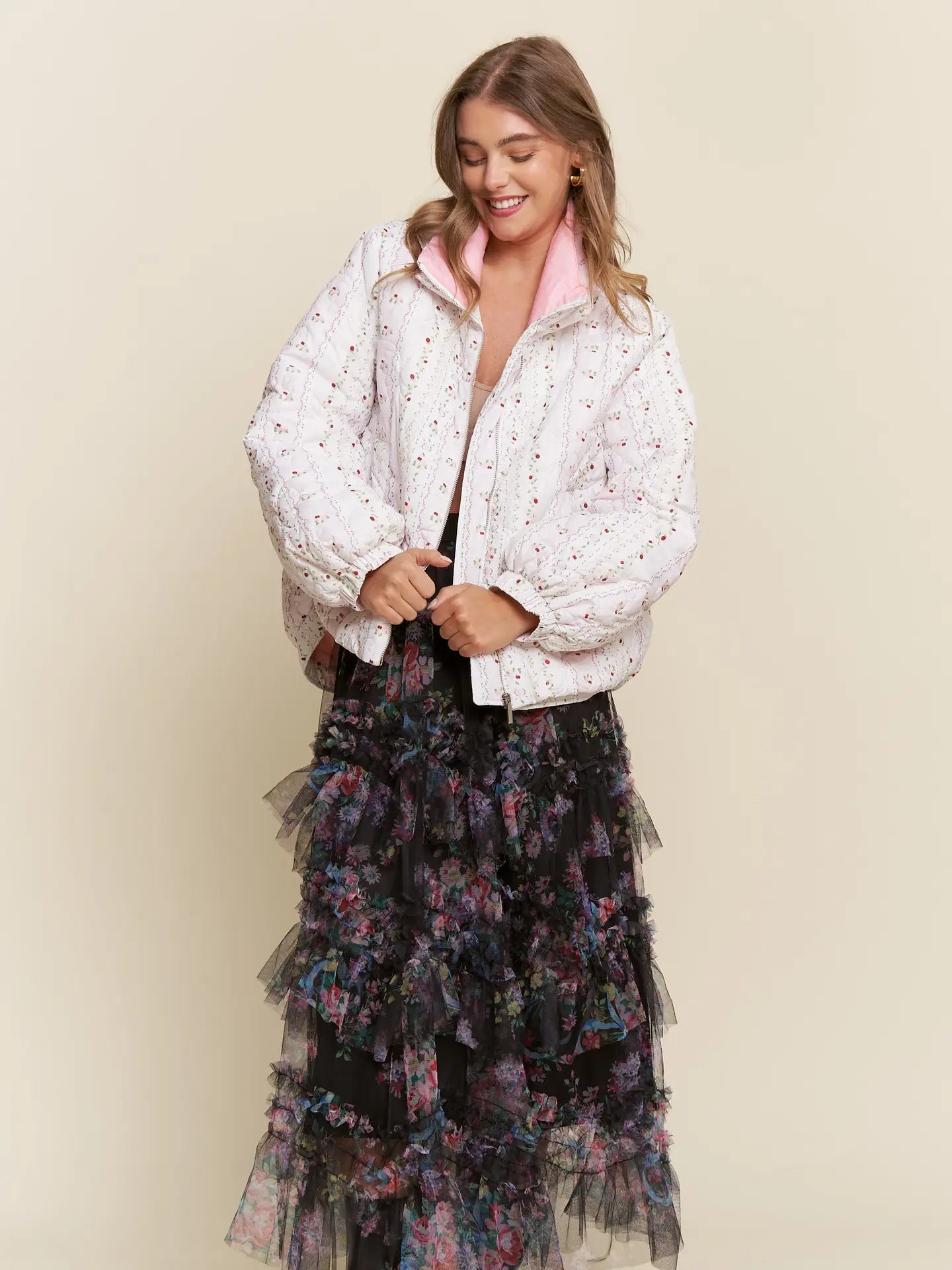 Shabby Chic Dream Puffer Jacket