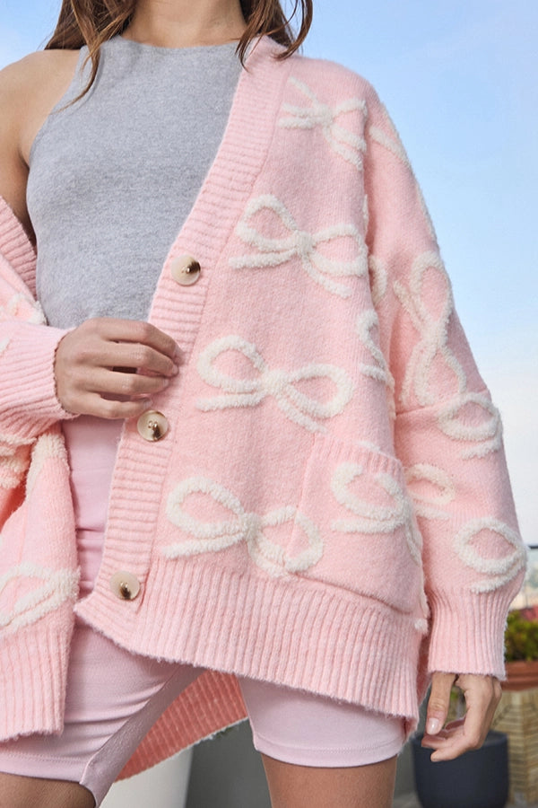 Wrapped in Pink Cardigan