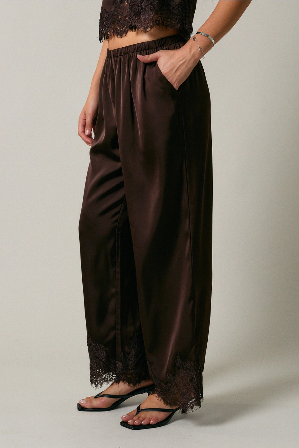 Falling For You Satin Pants